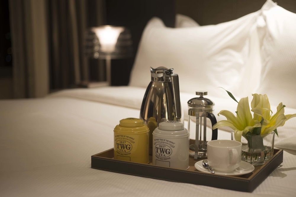 Makati Diamond Residences Makati City Exterior photo A tray of TWG Tea products